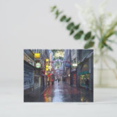 早朝の雨 – - 11月アムステルダム ポストカード (スタンド正面)