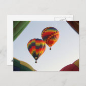 早朝の風船 ポストカード (正面/裏面)