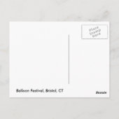 早朝の風船 ポストカード (裏面)