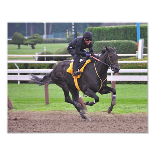 早朝トレーニングアットサラトガ フォトプリント            (正面)