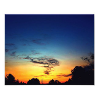 早朝トワイライト フォトプリント           