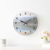 早朝反射（横） ラージ壁時計 (ホーム)