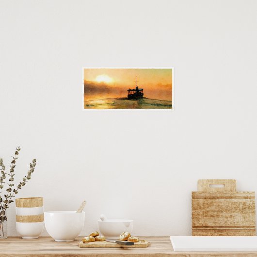 早朝魔法 ポスター (キッチン)