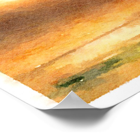 早朝魔法 ポスター (角)