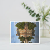 早朝、カンネンバーグ城、オランダ ポストカード (スタンド正面)