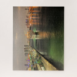 早朝、フロリダ州マイアミ港 ジグソーパズル