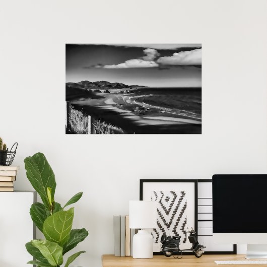 早朝 ポスター (ホームオフィス)