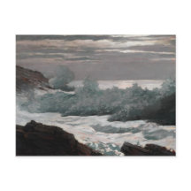 早朝、海で嵐の後、ウィンスローホーマー