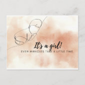 早期ベビーカード ポストカード (正面)