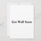 早期回復招待状 招待状 (裏面)