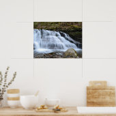 早期春夕べアットザウォーターフォールズ。ポスター ポスター (キッチン)