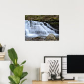 早期春夕べアットザウォーターフォールズ。ポスター ポスター (ホームオフィス)