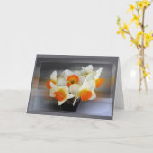 早期春水仙 カード (黄色い花)