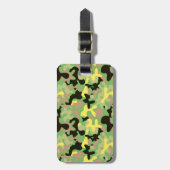 早期春署名迷彩柄 ラゲッジタグ (正面縦)