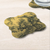 早期春&郭西中国の – 芸術/帝国中国 ペーパーコースター (アングル)