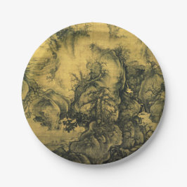 早期春&郭西中国の – 芸術/帝国中国 ペーパープレート