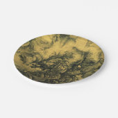 早期春&郭西中国の – 芸術/帝国中国 ペーパープレート (アングル)