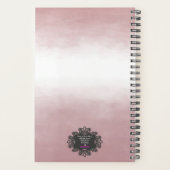 早期私は水の色のビジネスプランナーを上昇する プランナー手帳 (裏面)