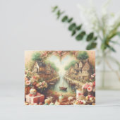 早期秋秋の装飾 | 季節の居心地の良い雰囲気 エンクロージャーカード (スタンド正面)