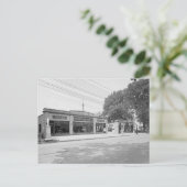 早期自動車販売店， 1926 ポストカード (スタンド正面)