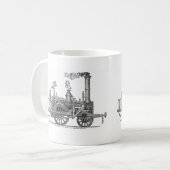 早期蒸気機関車 コーヒーマグカップ (正面左)