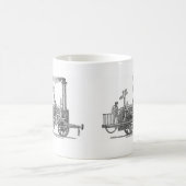 早期蒸気機関車 コーヒーマグカップ (中央)