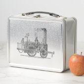 早期蒸気機関車 メタルランチボックス (インサイチュ)