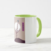 早期鳥の早起き マグカップ (正面右)