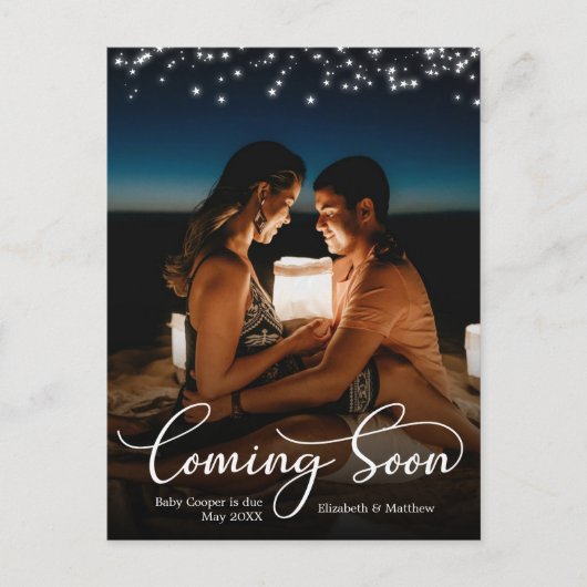 『早来めの写真妊娠告知はがき』 案内ポストカード (正面)