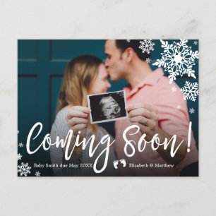 『早来めの写真妊娠告知はがき』 案内ポストカード