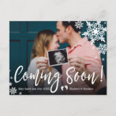 『早来めの写真妊娠告知はがき』 案内ポストカード (正面)