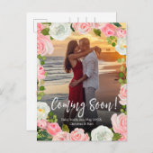 『早来めの写真妊娠告知はがき』 案内ポストカード (正面/裏面)