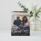 『早来めの写真妊娠告知はがき』 案内ポストカード (スタンド正面)