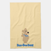 早熟なブーブー・ベア キッチンタオル (縦)
