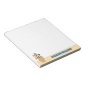 早熟なブーブー・ベア ノートパッド (アングル)