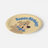 早熟なブーブー・ベア ペーパープレート (アングル)