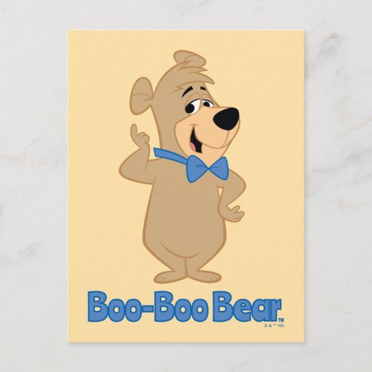 早熟なブーブー・ベア ポストカード (正面)