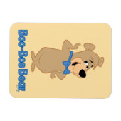 早熟なブーブー・ベア マグネット (横)