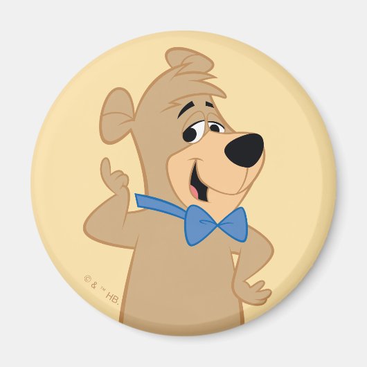 早熟なブーブー・ベア マグネット (正面)