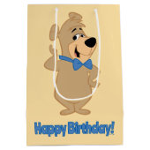 早熟なブーブー・ベア ミディアムペーパーバッグ (裏面)