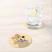 早熟なブーブー・ベア ラウンドペーパーコースター (インサイチュ)