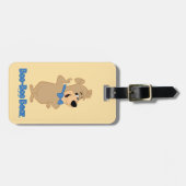 早熟なブーブー・ベア ラゲッジタグ (正面横)