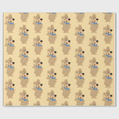 早熟なブーブー・ベア ラッピングペーパー (フラット)
