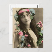 早花児 ポストカード (正面/裏面)