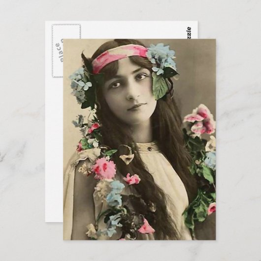 早花児 ポストカード (正面/裏面)