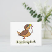 早起きは三文の得 ポストカード (スタンド正面)