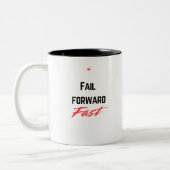 早送りする ツートーンマグカップ (左)