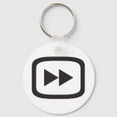 早送りアイコン キーホルダー (正面)