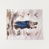 早速サコールBWの我々の女性 タペストリー (正面(横))