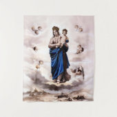 早速サコールBWの我々の女性 タペストリー (正面)